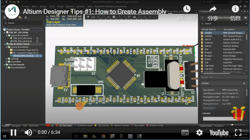 How to create assembly drawing